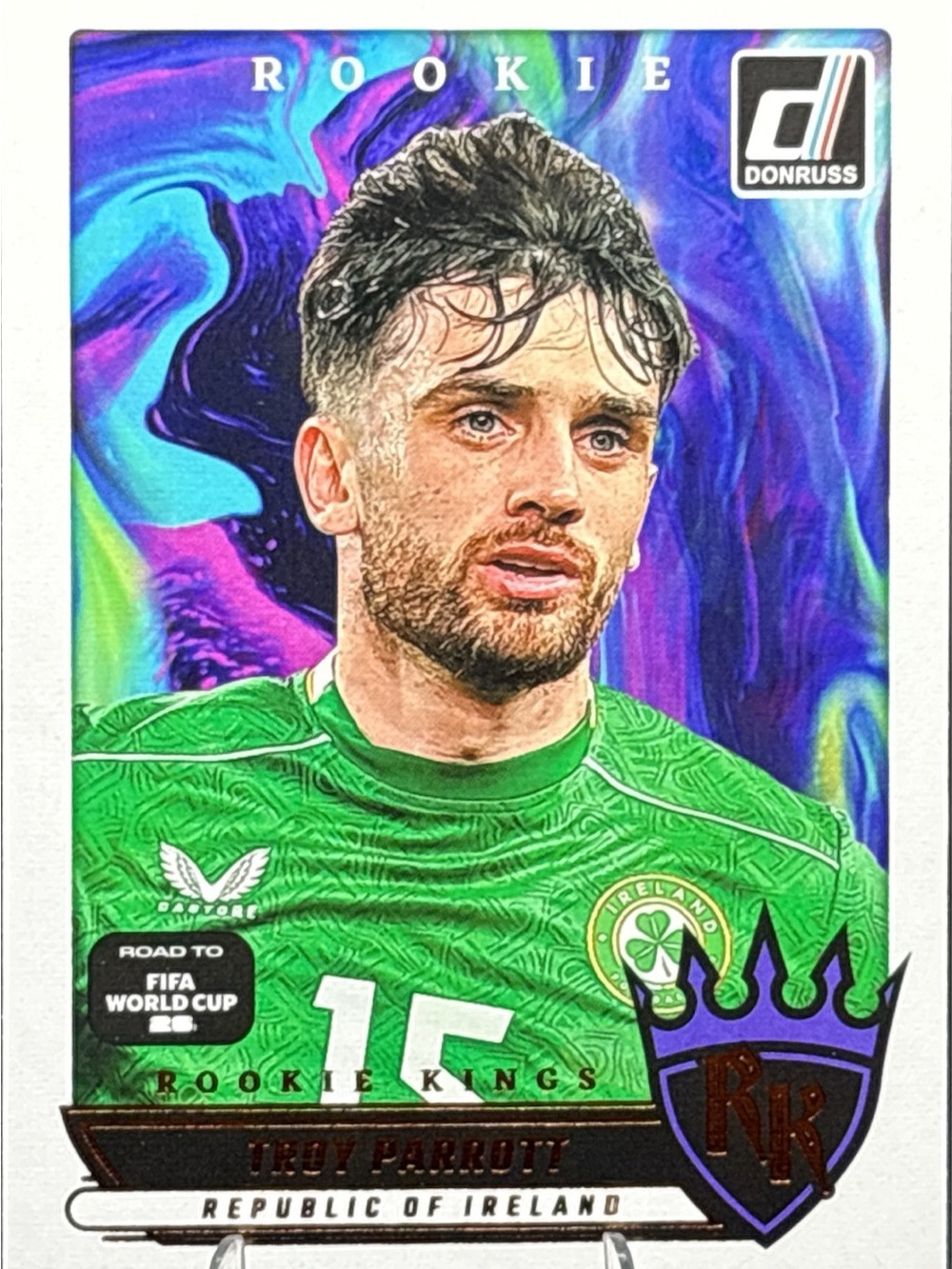 Panini Donruss Rookie Kings Troy Parrot Soccer Card